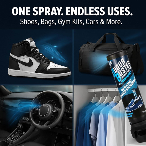 Odour buster shoe - buster, deodoriser